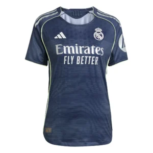Real Madrid - Womens Away Authentic Jersey 25/26 Navy