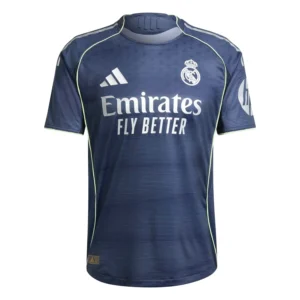 Real Madrid - Mens Away Authentic Jersey 25/26 Navy